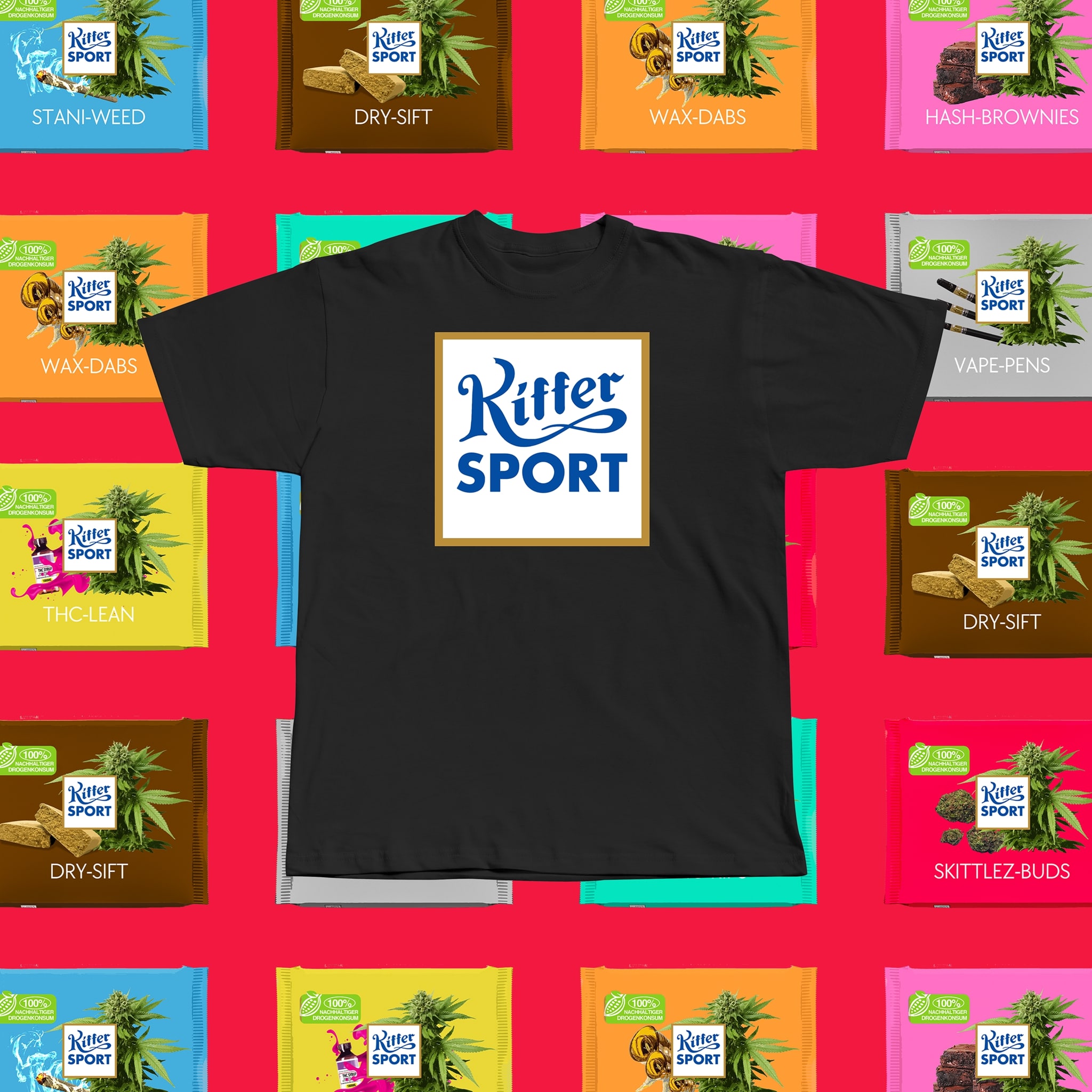 Bild von KIFFER SPORT - SHIRT [schwarz]